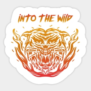 Into The Wild Sticker